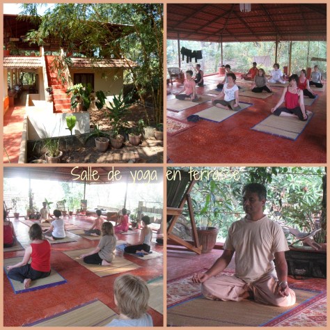 salle de yoga montage