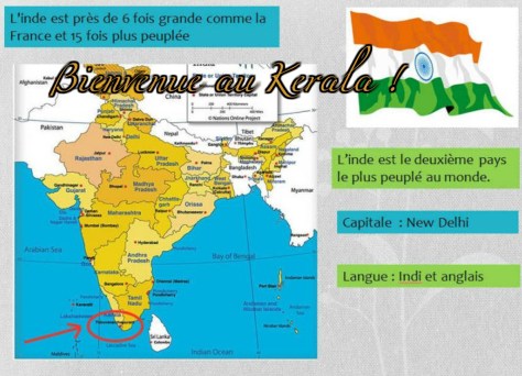 carte inde kerala